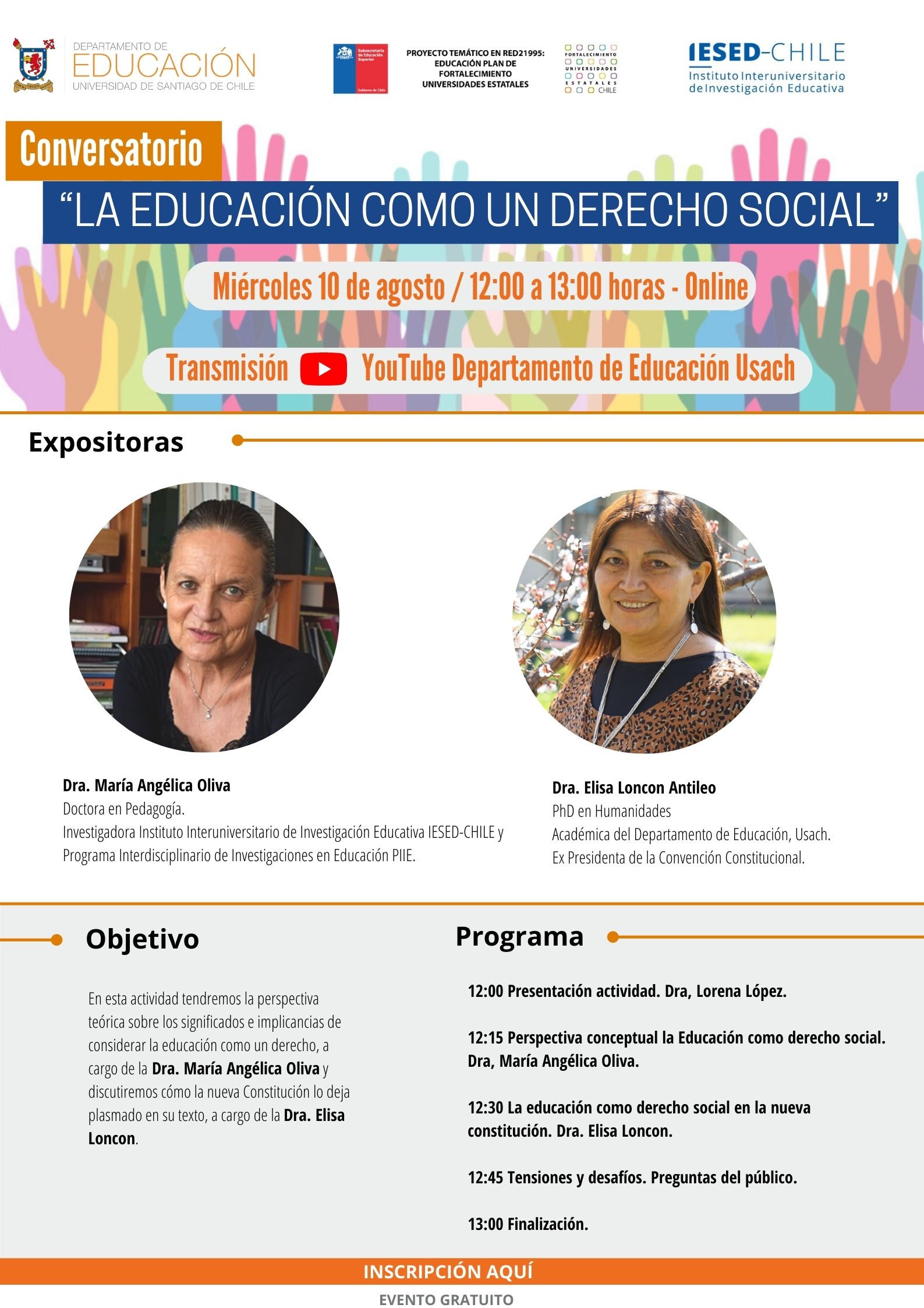Afiche JPG La Educación como un derecho social