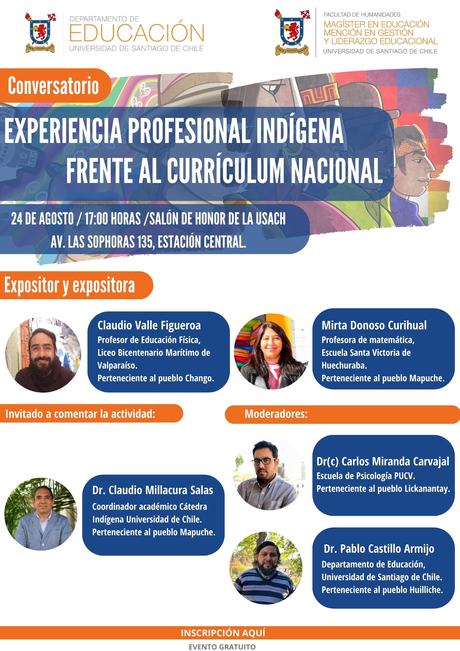 Conversatorio Currículum indigena